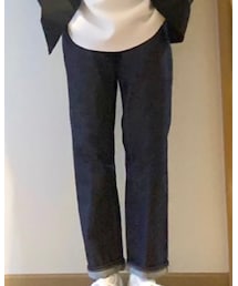 UNIQLO | UNIQLO uセルビッジレギュラーフィットジーンズ(デニムパンツ)