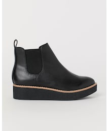 H&M | フェイクレザーアンクルブーツ(ブーツ)