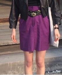 chloe golf | 紫のタイトスカート(スカート)