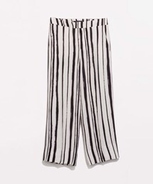 ZARA | ストライプパンツ(その他パンツ)