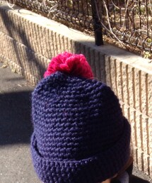 no brand | NAVY KNIT CAP(ニットキャップ/ビーニー)