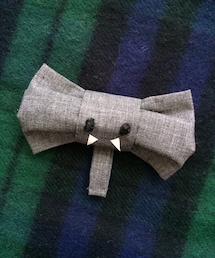 Handmade | ゾウさん蝶タイ(ブローチ/コサージュ)