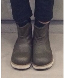 西松屋 | カーキ サイドゴアブーツ(ブーツ)