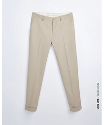 ZARA | テクスチャー入り生地スーツパンツ(スラックス)