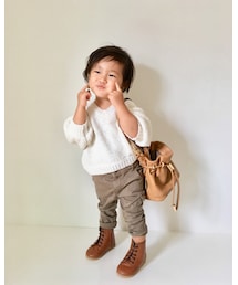 babyGAP | おいしいの顔😋(カーゴパンツ)