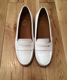 白ローファー(パンプス)