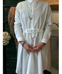 three quarter | シャツワンピース