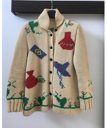 VINTAGE | USED・VINTAGE 50s カウチンセーター(カーディガン/ボレロ)