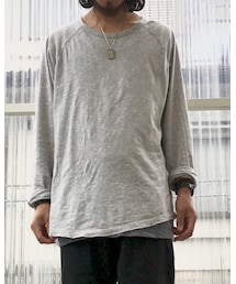 GAP | GAP・ラグランロングスリーブBIG T(Tシャツ/カットソー)