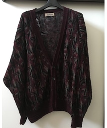 VINTAGE | Used ・Vintage Jantzen Mix Knit Cardigan(カーディガン/ボレロ)