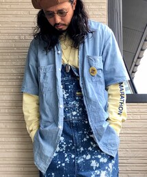 VINTAGE | USED/60's BIG MAC S/Sシャンブレーシャツ(シャツ/ブラウス)
