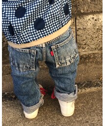 DENIM DUNGAREE | デニムパンツ