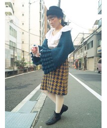 古着の鳥さんニット。(ニット/セーター)