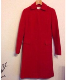 VINTAGE | 赤ロングコート(チェスターコート)