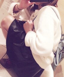 izzu | 香港で買ったレザースカート。かなり使える。(スカート)