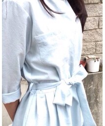 A dress a day | シャツワンピース