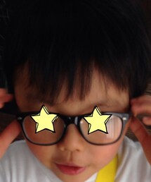 くろぶちめがね(メガネ)