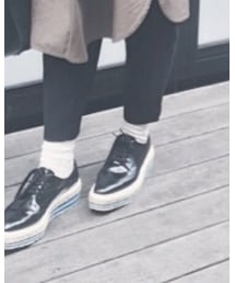 PRADA | モカシン/デッキシューズ