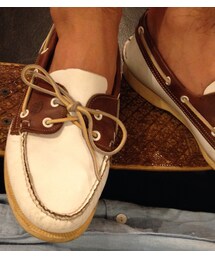 JOHNSTON&MURPHY | Johnston & Murphy 2 tone deck shoes(モカシン/デッキシューズ)