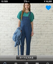 mystic | デニム裏毛サロペット(サロペット/オーバーオール)