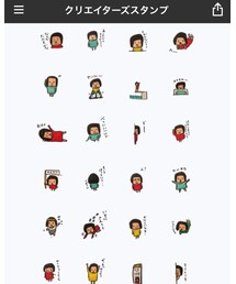 二重アゴのにくちゃん♡ | LINEのクリエイターズスタンプ作りました♡ダイエットに奮闘する二重アゴのにくちゃんです♡女子ならきっとわかるはず。。。♡(その他)