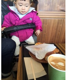 3can4on | じー。。。❤️(マウンテンパーカー)