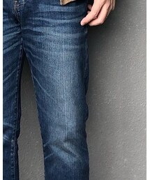 大加工したデニム(リメイク) | デニムパンツ