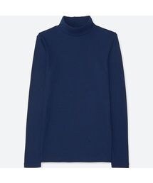 UNIQLO | リブハイネックT（長袖）(Tシャツ/カットソー)