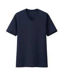 UNIQLO | MENドライカラーＶネックＴ（半袖）(Tシャツ/カットソー)