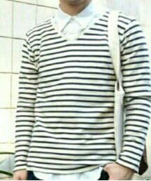 ←bluesdress→ | ボーダーカットソー(Tシャツ/カットソー)