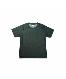 yotsuba | yotsuba - Shortsleeve Denim Tops [Black](Tシャツ/カットソー)