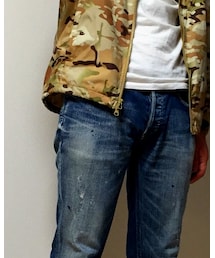 LOUNGE LIZARD | デニムパンツ