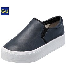 GU | プラットフォームスリッポン(スニーカー)