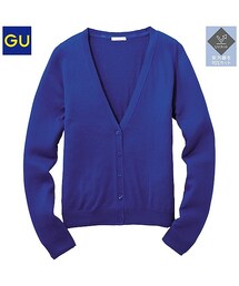 GU | UVカットVネックカーディガン(カーディガン/ボレロ)