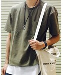 GU(ジーユー)の「トップス(Tシャツ/カットソー)」
