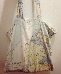 地図柄トート*(トートバッグ)