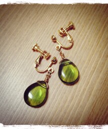 ＊＊＊ | チェコガラスのイヤリング(イヤリング)