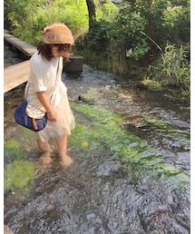 ？ | 水が綺麗って幸せ❤️(帽子)