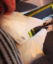 LOWRYS FARM | サスペンダー付きハイウェストパンツ(その他パンツ)