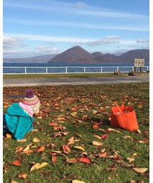 洞爺湖を見つめる娘！ | その他