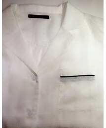 2% TOKYO | BTで買った白のチェックシャツ(シャツ/ブラウス)