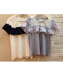 Crisp | フリルTシャツ(Tシャツ/カットソー)