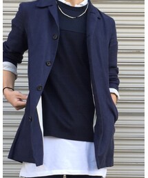 STUDIOUS | ステンカラーコート