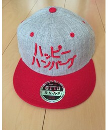 ハッピーハンバーグ | 地域別注広島バーグ。(キャップ)