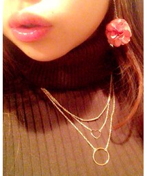 Bershka | 三連ネックレス(ネックレス)