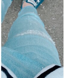 Purple&Yellow | デニムパンツ