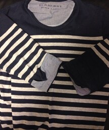 BURBERRY BLACK LABEL | 七分袖Tシャツ(Tシャツ/カットソー)