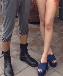 BURBERRY BLACK LABEL | スウェットサルエルパンツ(その他パンツ)