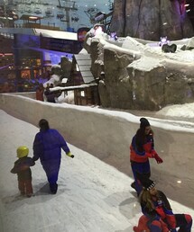 ドバイのスキー場 | スノボしてる人もいたー(その他)