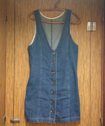 BROWNY | Browny denim dress(ワンピース)